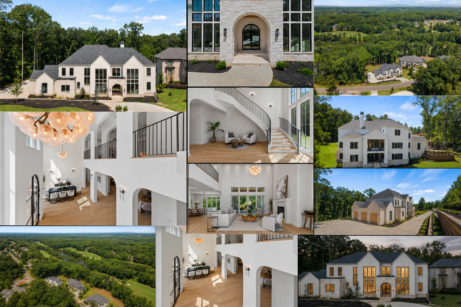 251 Traditions Drive completed luxury home and interior project imagery